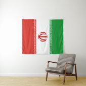 Iran-Flagge Wandteppich (Beispiel (Horizontal))
