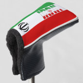 Iran Flaggen Gorgetic Patriotic Golf Head Cover Golf Headcover (3/4 Vorderseite)