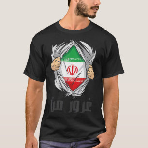 Iran Iran Persian Irani Flag Iran Roots Farsi I T-Shirt