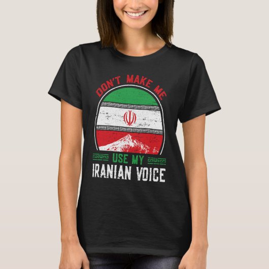 Iran Iran Persian Irani Flag Iran Roots Farsi I T-Shirt (Vorderseite)