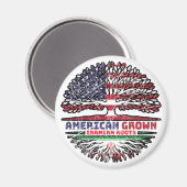 Iran Iran USA USA USA Vereinigte Staaten Tree Magnet (Vorderseite/Rückseite)