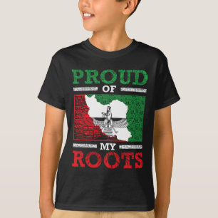 Iran Iranisch Persisch Irani Flagge Iran Wurzeln F T-Shirt