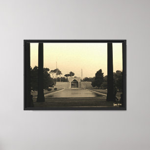 Iran Isfahan Chehel-Sotun-Palast 1970 Leinwanddruck