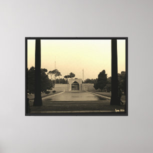 Iran Isfahan Chehel-Sotun-Palast 1970 Leinwanddruck