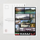Iran - Karaj Mosaic - Postkarte (Vorne/Hinten)