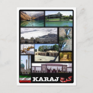 Iran - Karaj Mosaic - Postkarte