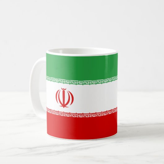 Iran Keramik Tasse (Vorderseite Links)