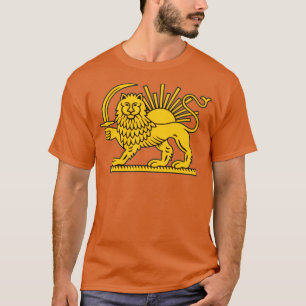 Iran Löwe Sonne Achaemenidenreich Safawidendynasti T-Shirt