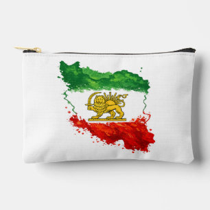 Iran Löwe & Sonne Kosmetik    Persisch Shir o Khor Zubehörtasche