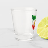 Iran Löwe & Sonne Schnapsglas | Persisch Shir o Kh (Links)