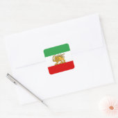 IRAN Löwe und Sonne Flagge Mini Aufkleber (Umschlag)