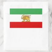 IRAN Löwe und Sonnenflagge GROß Aufkleber (Tasche)