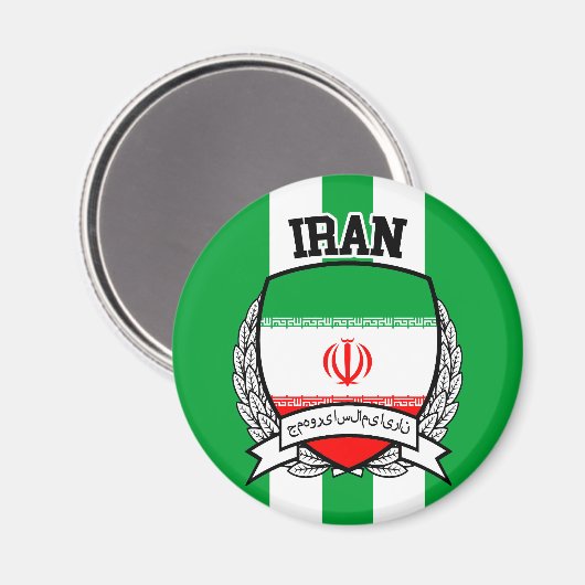 Iran Magnet (Vorderseite/Rückseite)