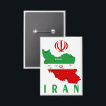 Iran Map with Flag and Emblem Button<br><div class="desc">Iran Political Map with capital Tehran,  national borders,  most important cities,  rivers and lakes. The Iranian Flag Colors are superposed on the Map Silhouette. Vector Illustration by BluedarkArt TheChameleonArt</div>