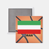 Iran National Basketball Team Magnet (Vorderseite/Rückseite)