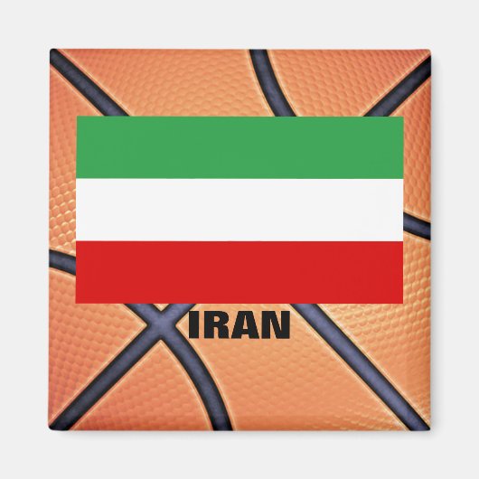 Iran National Basketball Team Magnet (Vorne)