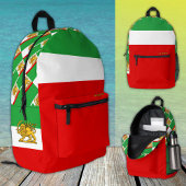 Iran, Persischer Löwenrucksack, Flagge, Schah des  Bedruckter Rucksack