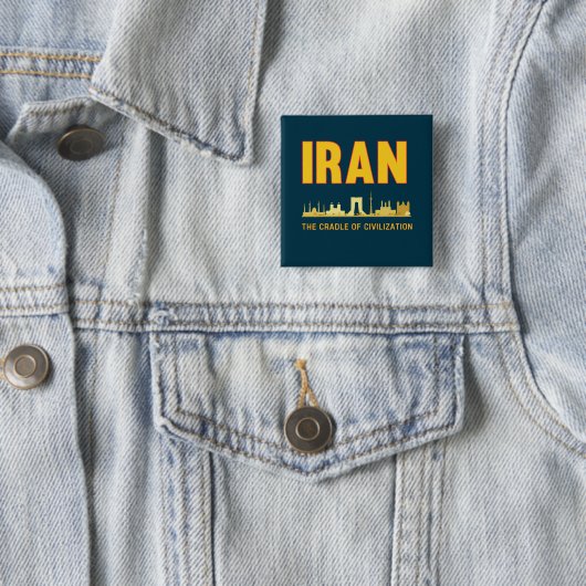 Iran Pride Iran Persia Wiege der Zivilisation Button (Beispiel)
