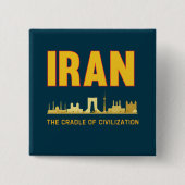 Iran Pride Iran Persia Wiege der Zivilisation Button (Vorderseite)