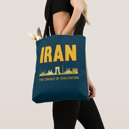 Iran Pride Iran Persia Wiege der Zivilisation Tasche (Von Nahem)