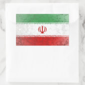 Iran Rechteckiger Aufkleber (Tasche)