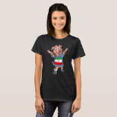 Iran Schwein Fan T-Shirt (Vorne ganz)