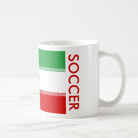 IRAN SOCCER KAFFEETASSE (Rechts)