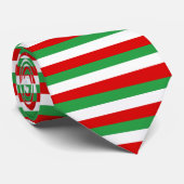 Iran Tricolor Krawatte (Gerollt)