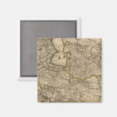 Iran und Asien Magnet (Vorderseite/Rückseite)