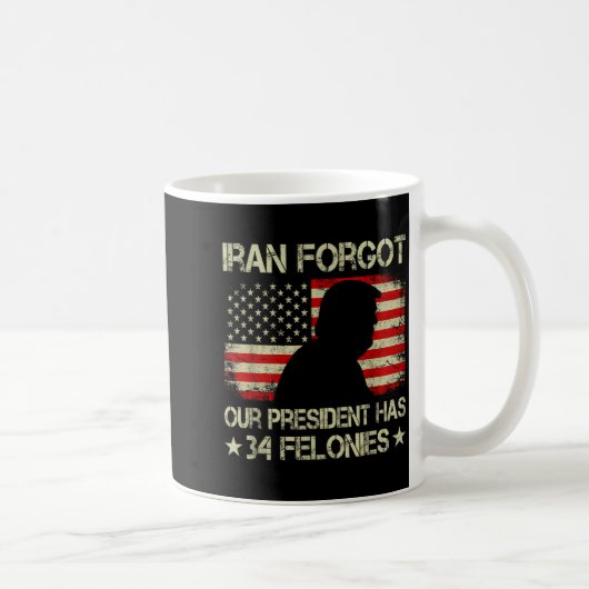 Iran vergaß, dass der Präsident 34 Verbrechen hat  Kaffeetasse (Rechts)