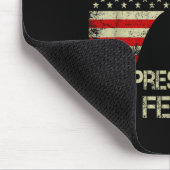 Iran vergaß, dass der Präsident 34 Verbrechen hat  Mousepad (Ecke)