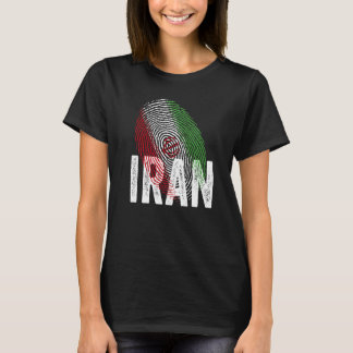 iranische DNA Stolz iranisch Cool Iran-Flagge T-Shirt