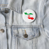 iranische Flagge Button (Beispiel)