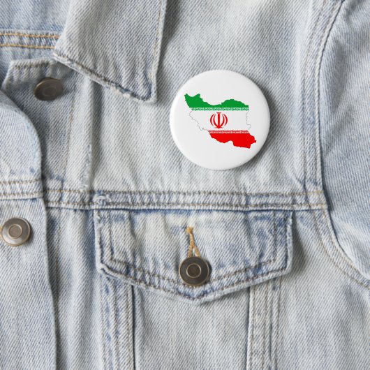 iranische Flagge Button (Beispiel)