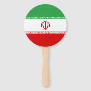 Iranische Flagge Fächer
