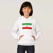Iranische Flagge Hoodie (Vorne ganz)
