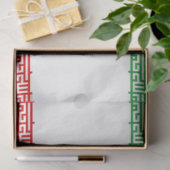 Iranische Flagge (Iran) (Persisch) Seidenpapier (Geschenk)