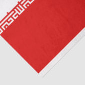 Iranische Flagge (Iran) (Persisch) Seidenpapier (Ausschnitt)