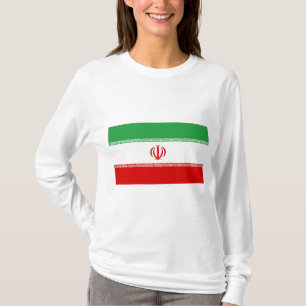 Iranische Flagge (Iran) (Persisch) T-Shirt
