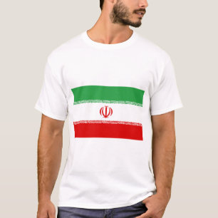 Iranische Flagge (Iran) (Persisch) T-Shirt
