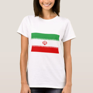 Iranische Flagge (Iran) (Persisch) T-Shirt