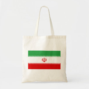 Iranische Flagge (Iran) (Persisch) Tragetasche