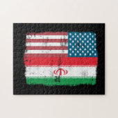 Iranische Flagge - IRANISCHE ROOTS Puzzle (Horizontal)