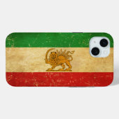 Iranische Flagge - Löwe und Sonnenschein - Flagge Case-Mate iPhone Hülle (Rückseite (Horizontal))