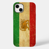 Iranische Flagge - Löwe und Sonnenschein - Flagge Case-Mate iPhone Hülle (Rückseite)