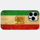Iranische Flagge - Löwe und Sonnenschein - Flagge Case-Mate iPhone Hülle (Rückseite (Horizontal))