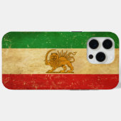 Iranische Flagge - Löwe und Sonnenschein - Flagge Case-Mate iPhone Hülle (Rückseite (Horizontal))