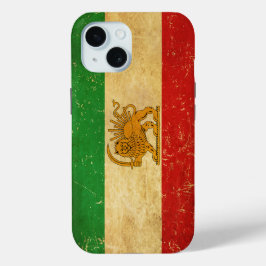 Iranische Flagge - Löwe und Sonnenschein - Flagge  Case-Mate iPhone Hülle