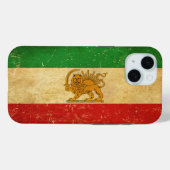 Iranische Flagge - Löwe und Sonnenschein - Flagge Case-Mate iPhone Hülle (Rückseite (Horizontal))