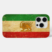 Iranische Flagge - Löwe und Sonnenschein - Flagge Case-Mate iPhone Hülle (Rückseite (Horizontal))